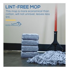 Bison Life KLEEN HANDLER Nano Microbial General Cleaning Mop – 1 Replacements