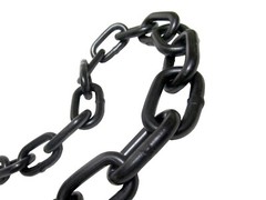 3/16″ x 10′ Black Powder Coated Grade 30 Proof Coil Safety Chain Swing Set
