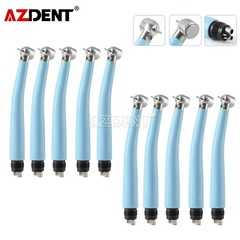 10X Dental LED E-generator High Speed Handpiece Push Button 4Holes 3 Way Spray