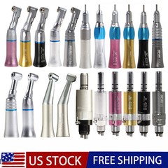 Dental low slow speed straight handpiece/ contra angle/ air motor 2/4hole E-type