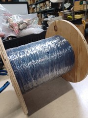 RU Processed Wire Respooled 22 7TC 105C 300V 1061/10002 Blue 5000ft