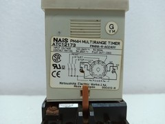 Matsushita NAIS Multi-Range Analog Timer Relay PM4HA-H-AC240V 100-240V 5A 11-Pin