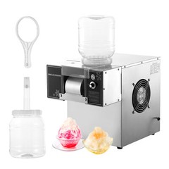 Commercial Snowflake Ice Machine, Snow Cone Machine, Ice Shaver Slush Maker