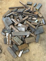 Mix lot 5+Lbs A36 Flat steel metal plate bar steel stock 3/8″ 1/2″ 3/4″ 1″+ Th