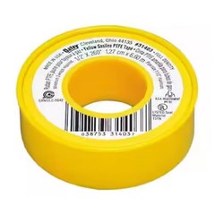 1/2 in. x 260 in. Yellow Thread Sealing PTFE Plumber’s Tape (2-Pack)