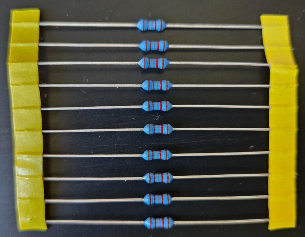 10pcs 11.8k ohm 1/4W 1% Metal Film Precision Axial Resistors ~ NEW ~