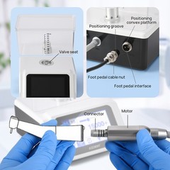 NSK Style Dental LED Brushless Electric Micro Motor&Water/1:2 Surgical Handpiece