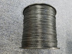 BLACK 18 AWG Gauge Stranded Hook Up Wire 500 FT REEL UL1007 300 Volt