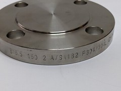 2″ FTC Blind Flange 150 A/SA182 304 Stainless Steel Made in Vietnam (NEW).