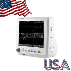 Multi-parameter Patient Monitor for Hospital ECG NIBP RESP TEMP SPO2 PR