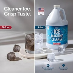 Ice Machine Cleaner and Descaler Gallon | Ice Maker Cleaner for All Brands; O…