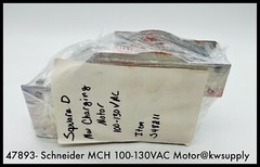 47893 ~ Schneider MCH 100-130VAC Motor Operator ~ Schneider 47893 ~ Unused