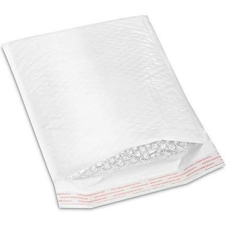 7 in x 7 in Poly Bubble Mailers Padded Envelopes Plastic Protective Packaging