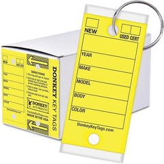 , Autoprotector Laminado (250 Etiquetas Por Caja Con Anillos Metalicos) (