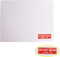 100 Pack 9X12 Inch Self Seal Photo Document Mailers Stay Flat White Cardboard En