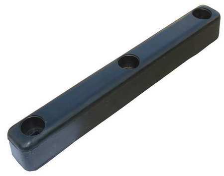 Zoro Select 22Nt79 Dock Bumper,2X2x16 In.,Rubber