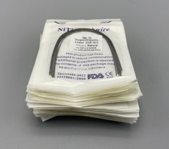 Super Elastic Niti Wire Dental Ortho Arch Wire Round Rectangular Wires Natural
