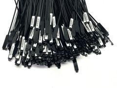 Panduit PLM4S-D0 Black Weather Resistant Nylon Marker Ties 14.6″ Long LOT OF 500
