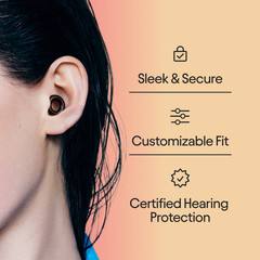 Official Loop Experience 2 Ear Plugs – Certified Hearing Protection for Concerts