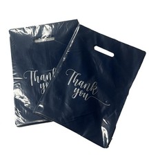 Retail Plastic Merchandise Bags, Die Cut Handles, Strong, Tear Resistent, dif…