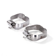AZDENT Dental Orthodontic Bands With Buccal Tube 1st Molar Roth/MBT 022″ 16#-35