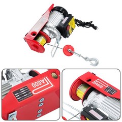 1320lbs Mini Electric Hoist PA600 & Wireless Remote Control 110V Height 20-40ft