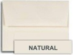 Cougar Natural A7 (5.25″x-7.25″) Envelopes 250-pk for 5X7 Invitation, 24/60lb