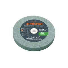 Silicon Carbide Grinding Wheel for Bench Grinder, 6-Inch OD X 3/4-Inch Thick, 1-