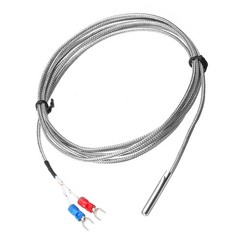 E Type Thermocouple Temperature Sensor Probe 4x30mm 6.6ft Wire 0 – 600°C
