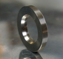 Titanium washer 17x30x4mm 0.678″x1.172″x0.157″