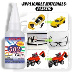 502 Super Strong Quick-Drying Liquid Glue for Plastic Wood Metal Glass