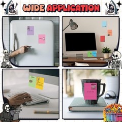 12 Pcs Funny Sticky Notes for Work 4×3 Inches Sarcastic Self Adhesive Notepad…