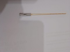 Orthopedic Bone Drill Bit 1.5 mm Gold Coated Quick Connect Quick Coupling