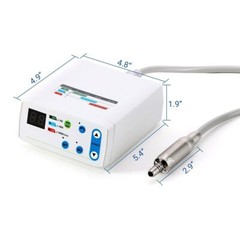 AZDENT Dental LED Brushless Electric Micro Motor 4 Holes LED Micro Motor