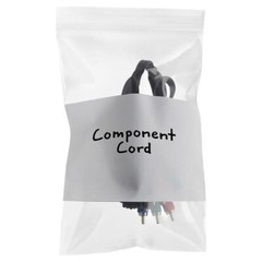 1000/PCS White Block 3″x5″ Clear Reclosable Seal Bag Plastic Zip Lock Bags 2Mil