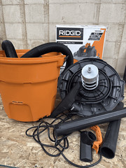 RIDGID 12 Gallon 5.0 Peak HP NXT Wet Dry Vac w/ Debris Filter & Locking Hose