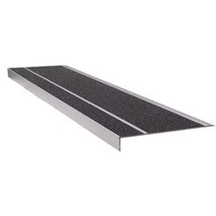 Wooster Products 300Bla3 Stair Tread Cover Extruded Aluminum Black, 36 In W X