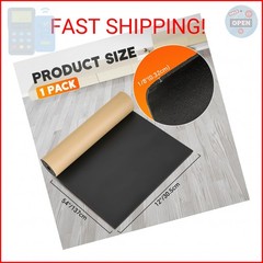 weyleity Sponge Neoprene with Adhesive Foam Rubber Sheet | 1/8” Thick x 12” Wide