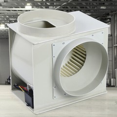 LXFJ-250 Centrifugal Extractor Fan Lab Fume Hood Venting Blower 300W 1450R/min