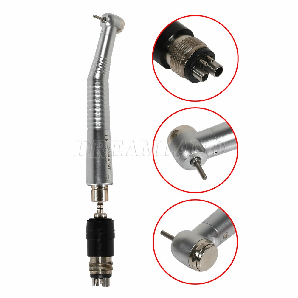 1-10 xSmall Head NSK Style Dental High Speed Handpiece with 4Hole Coupler