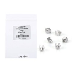 AZDENT Dental Orthodontic Crimpable Hook Stops Type for Arch Wires 10pcs/pack