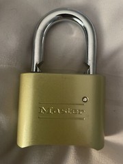 Master Resettable Zinc DieCast Combination Padlock # 175D 2″
