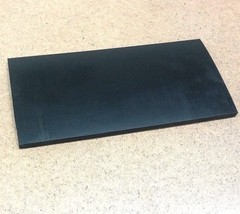 Neoprene Rubber Sheet Solid 1/2″ Thick x 2″ W x 12″ L Rect Strip 60 Duro