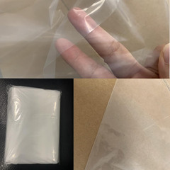 20 Pcs 30 X 40 Inch 1.4 Mil Large Clear Plastic Flat Open Poly Bags(With Bottom