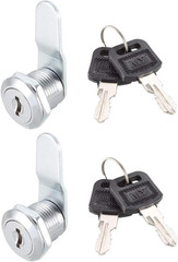 Cam Lock 5/8″ Cylinder Length Cabinet Locks with No.4 Cam, Fits for 5/16″ Max Th