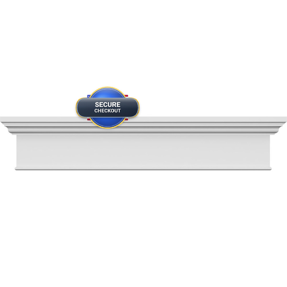 Ekena Millwork Endurathane Craftsman Crosshead Bottom Trim 37 Bottom Width X 41