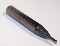 1.60mm (.0630″) CARBIDE BALL END MILL 2 FLUTE 6mm SHANK KYOCERA 1625-0630J063S