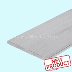 Aluminum Flat Stock 1/4″ Thick x 3″ Wide x 3 Feet Long Unpolished Alloy 6061 Bar