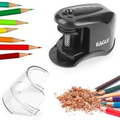 Best Automatic Electric Pencil Sharpener Helical Blade Fast Sharpen Home Office