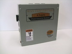 5 Hp phase converter control panel CONVERTER ROTARY RP05 Made in USA